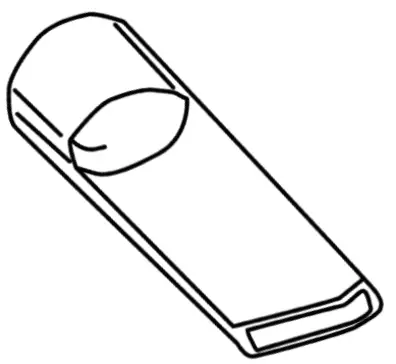 RICCAR R40P Tandem Air Radiance Upright Vacuum Cleaner-Crevice Tool