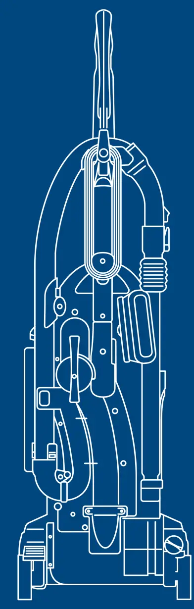 RICCAR R40P Tandem Air Radiance Upright Vacuum Cleaner-fig1