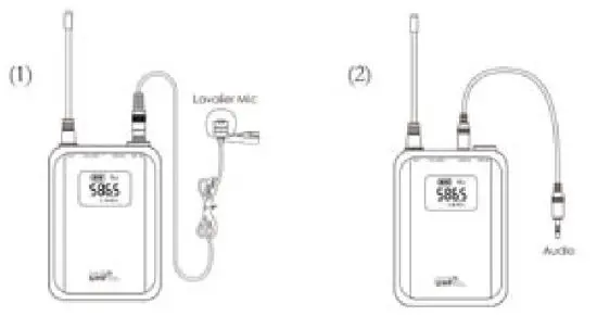 LOCOCO U60 Series UHF Wirelss Recording Microphone - product3