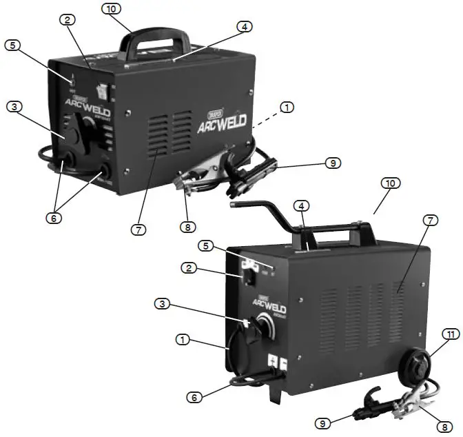 DRAPER 71090 ARC Welders 3