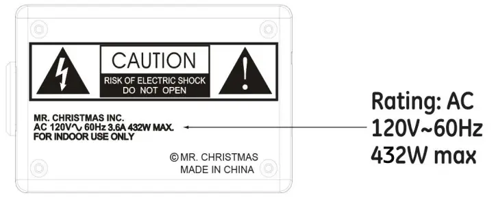 Dongguan Mingheng Plastic Products 62233 Tree Light Ceremony Controller -