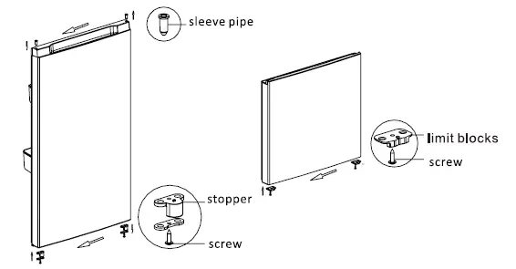 Esatto ETM203W 203L Top Mount Refrigerator-7