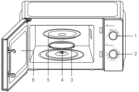 beko MOC 20100 WFB Microwave Oven - Overview