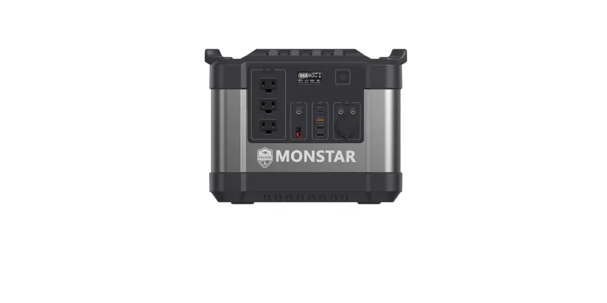 Monster M2000 Portable Solar Generator Power Station User Manual