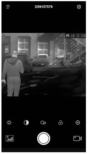 AGM ASP TM25 384 Thermal Imaging Monoculars -palettes