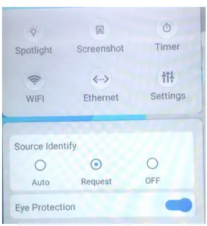 MENU shortcut function
