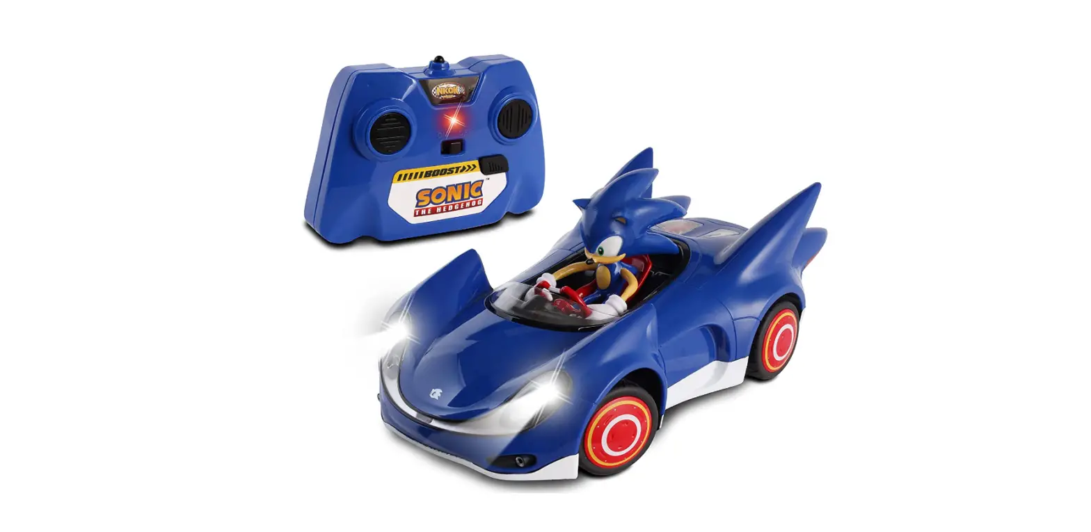Sonic And Sega All Stars Racing Remote Controlled Car-complete Features/instruction Manual