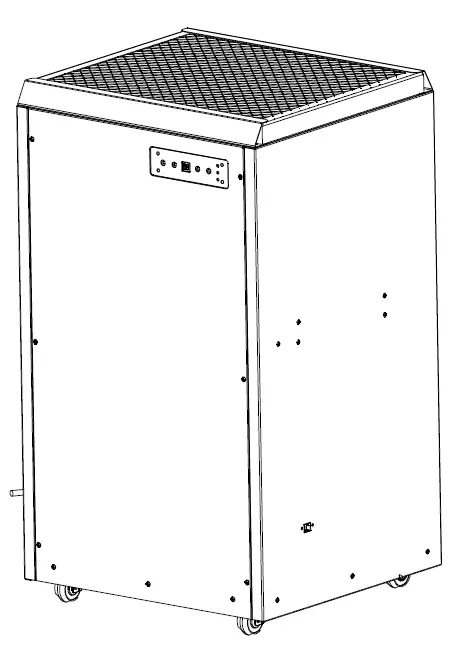 baseaire -AirWerx -140X Dehumidifier for -Basement and- Whole -House -product