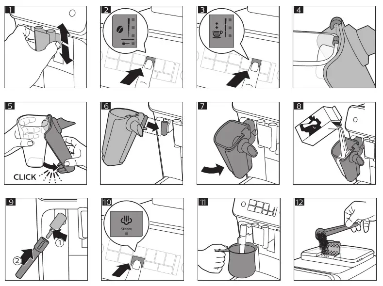 PHILIPS 1200 Series Fully Automatic Espresso Machine - Product Overview 1