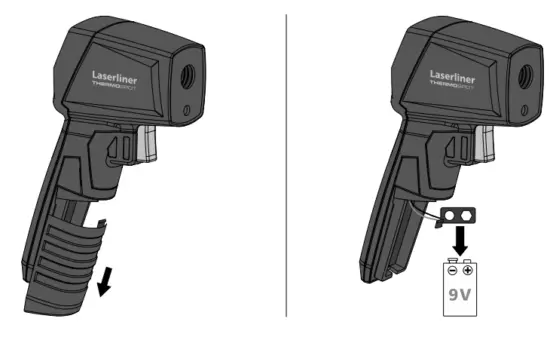 Laserliner ThermoSpot Contactless Infrared Temperature Measuring Device - 2