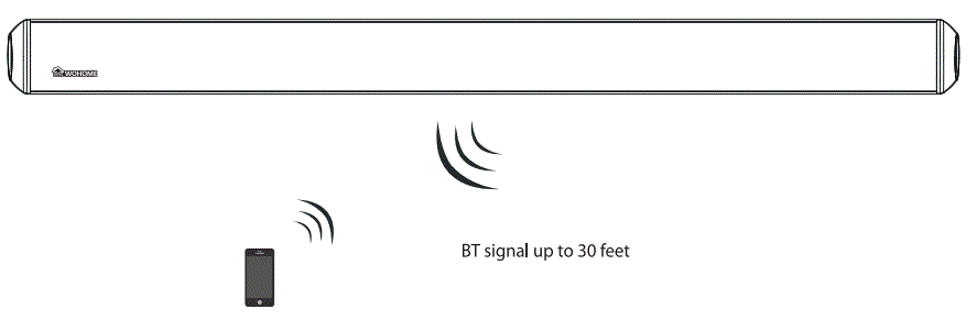 WOHOME S88 20-Inch 50W Audio Stereo Home Theater Soundbar Speaker fig 12