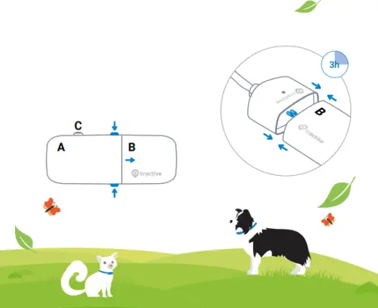 tractive GPS Tracker for Dog with Activity Monitoring