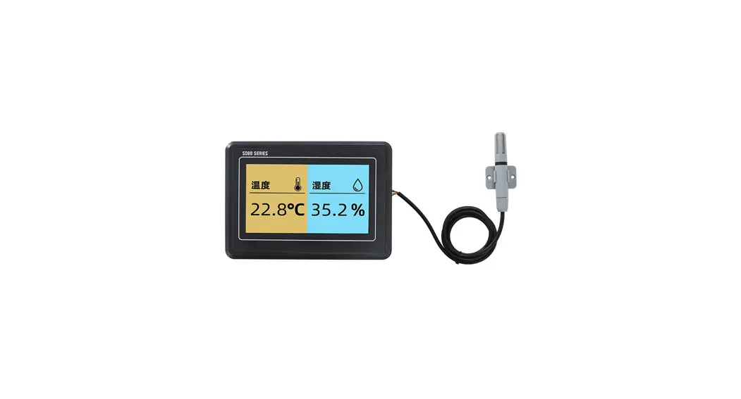 Sonbest Sd8820b 7 Inch Temperature And Humidity Color Display User Manual