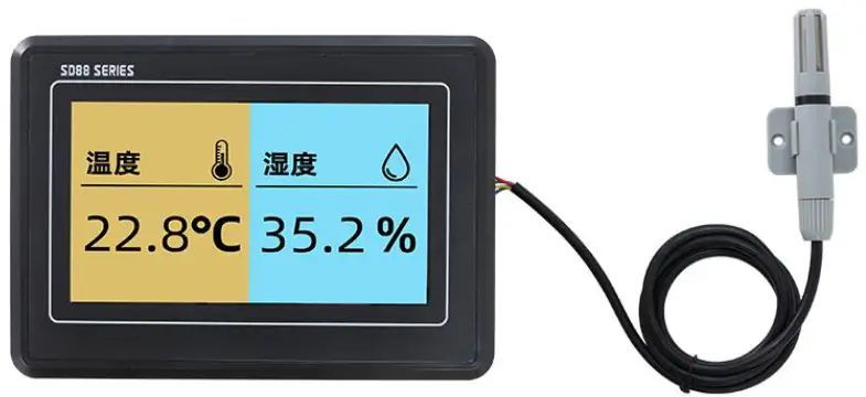SONBEST SD8820B 7 inch temperature and humidity color display
