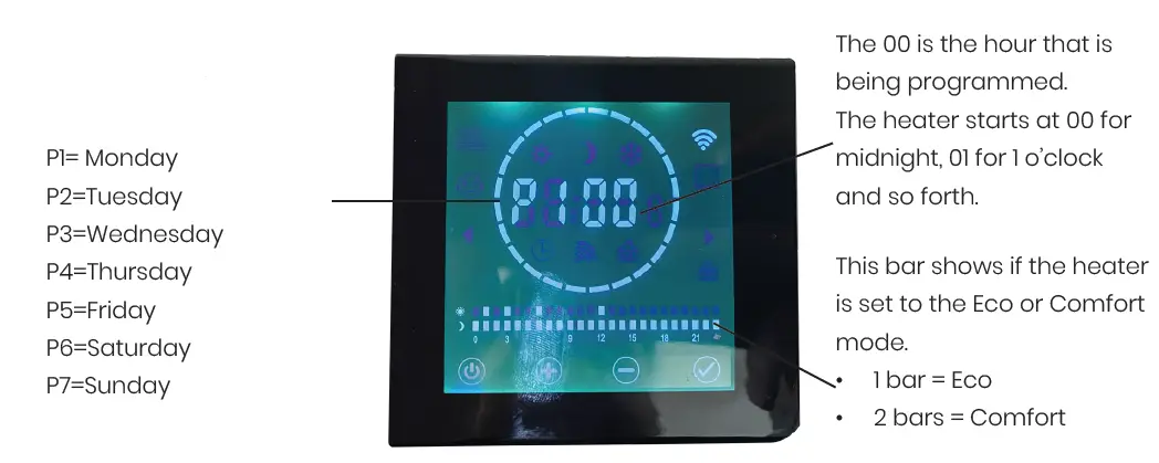 SolAire EXO Ceramic Electric Radiator FIG 15