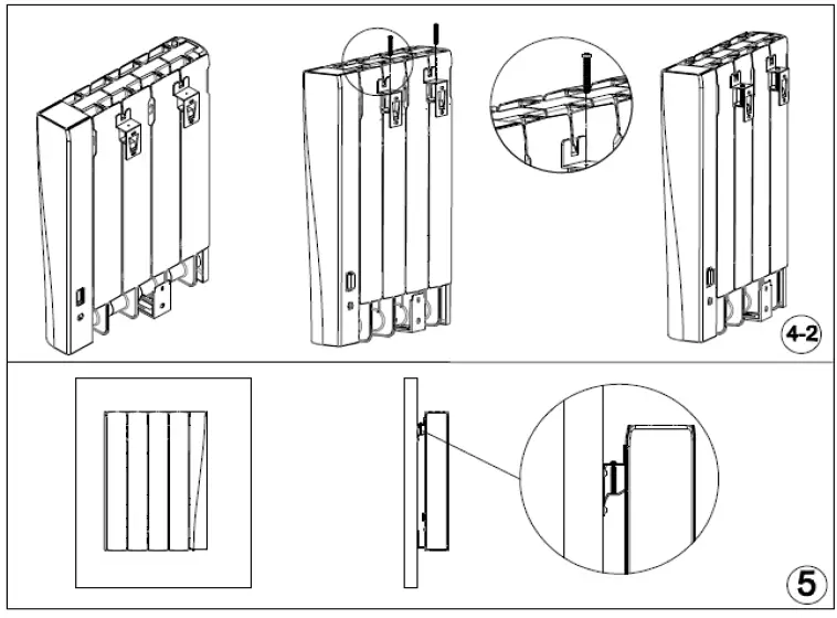 SolAire EXO Ceramic Electric Radiator FIG 4