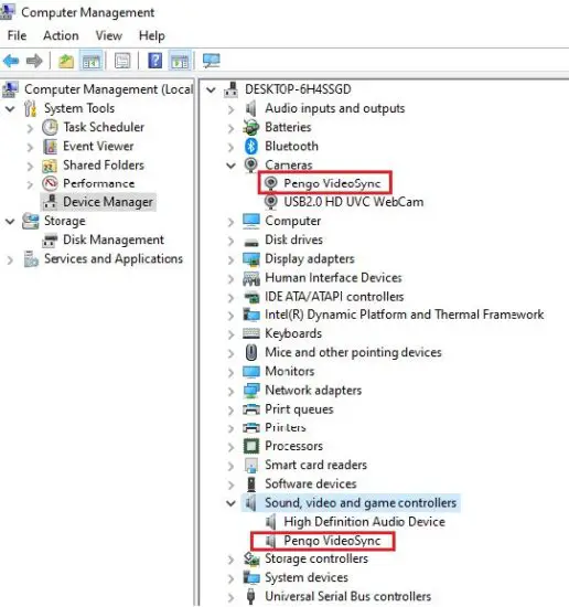 FIG 4 Computer Detection of VideoSync
