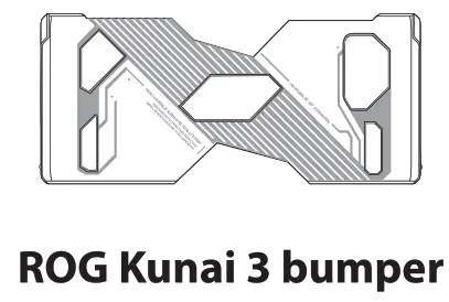 ASUS ZS661KSCL ROG Kunai 3 GamePad - bumper