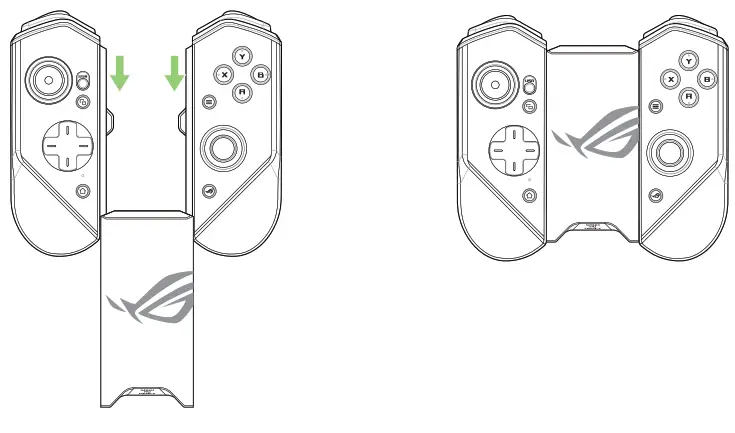 ASUS ZS661KSCL ROG Kunai 3 GamePad - control 2