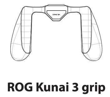 ASUS ZS661KSCL ROG Kunai 3 GamePad - grip