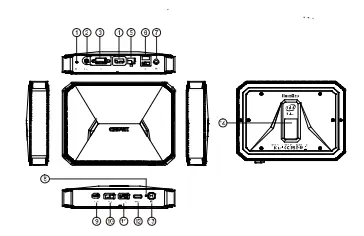 CHUWI HeroBox Windows10 Mini Desktop Computers Small PC fig 1