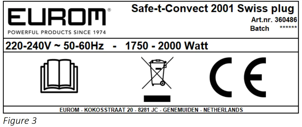 EUROM 2400 Safe T Convect - Figure3