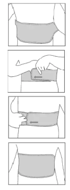 SHARPER IMAGE 206910 Cordless Shoulder Heat Therapy Wrap fig 1