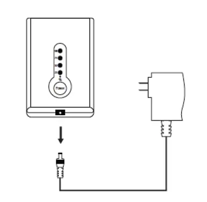 SHARPER IMAGE 206910 Cordless Shoulder Heat Therapy Wrap fig 8