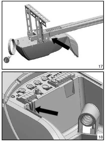 ECO GARAGE DOOR DCS2 Guardian Sectional Garage Door Opener fig-13