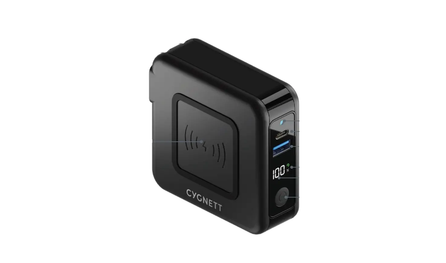Cygnett Cy3912pbche Exo 3-in-1 Ac Wall Plug Power Bank User Manual