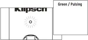 POWER INDICATOR Green Pulsing