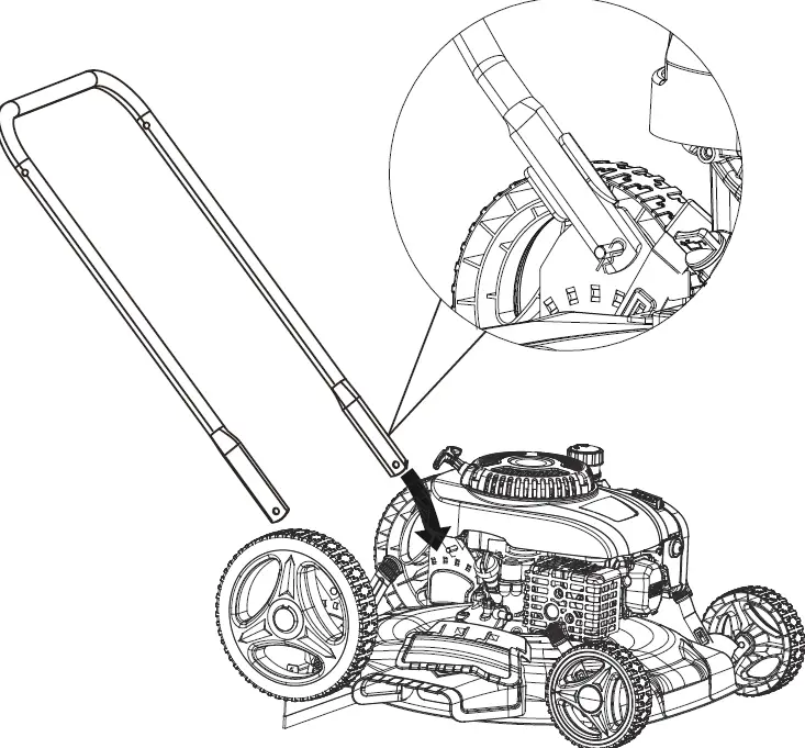 Pulsar PTG1221T Gasoline Powered Lawn Mower 01
