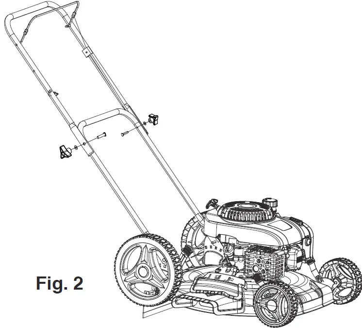 Pulsar PTG1221T Gasoline Powered Lawn Mower 01