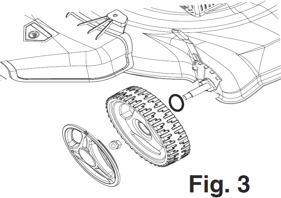 Pulsar PTG1221T Gasoline Powered Lawn Mower 01
