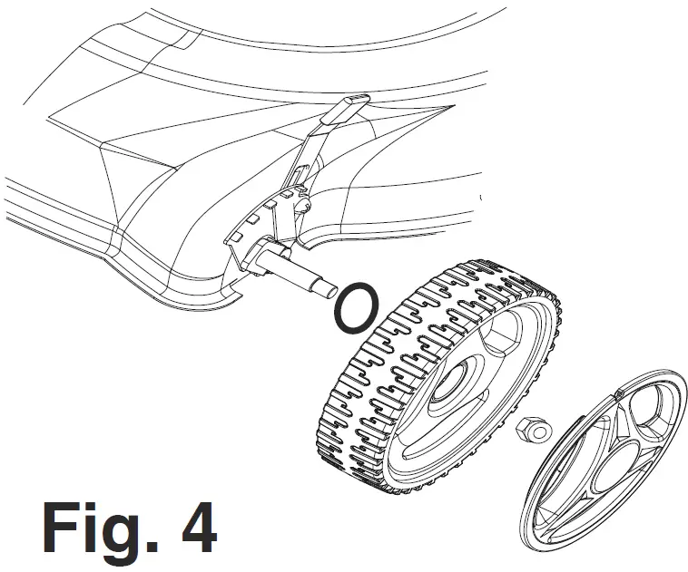 Pulsar PTG1221T Gasoline Powered Lawn Mower 04