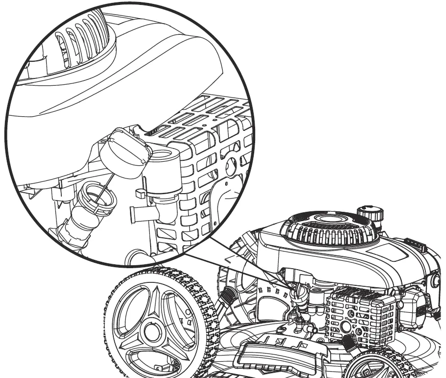 Pulsar PTG1221T Gasoline Powered Lawn Mower 07