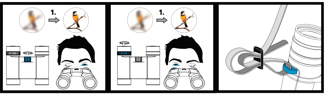 SILVA Epic 10 Waterproof Binoculars for Outdoor Activities - fig 1