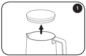 illy 22986 Milk Frother - PREPARATIONS WITH 1