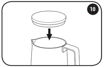 illy 22986 Milk Frother - PREPARATIONS WITH 10