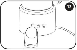 illy 22986 Milk Frother - PREPARATIONS WITH 12