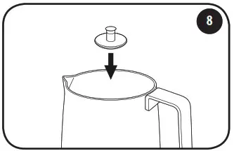 illy 22986 Milk Frother - PREPARATIONS WITH 8