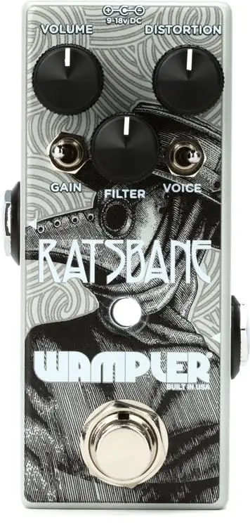 WAMPLER Ratsbane Distortion Pedal