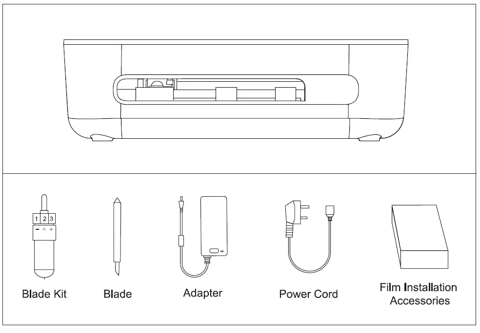 rock space ZC3-B Smart Protective Film Plotter 1
