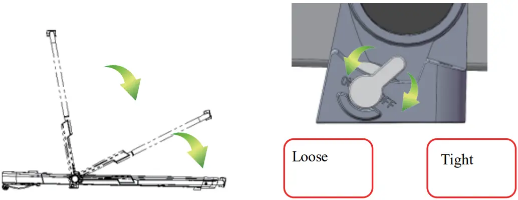 CITY THEATRICAL CS WP3 Foldable Walking Treadmill - FIG 8