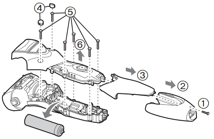 Panasonic ES-ST2N Household Rechargeable Shaver - Battery life