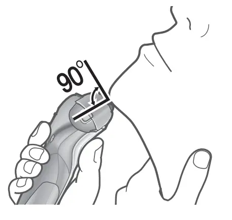 Panasonic ES-ST2N Household Rechargeable Shaver - Tips for better shaving