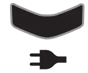 Panasonic ES-ST2N Household Rechargeable Shaver - While charging