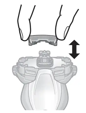 Panasonic ES-ST2N Household Rechargeable Shaver - inner blades