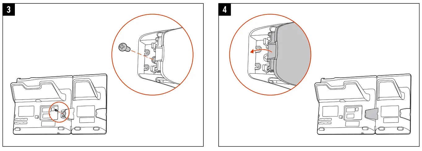 poly E400 E500 Expansion Module Wall Mount - fig 2
