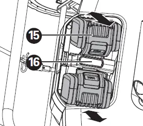 WORX WG471E 2x20V Snow Thrower 30
